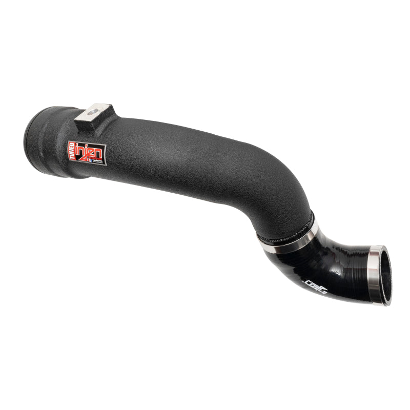 Injen 17-22 Ford F250/F/350/F-450/F-550 V8-6.7L Turbo Diesel Wrnkl Blk Intercooler Cold Side Piping 0