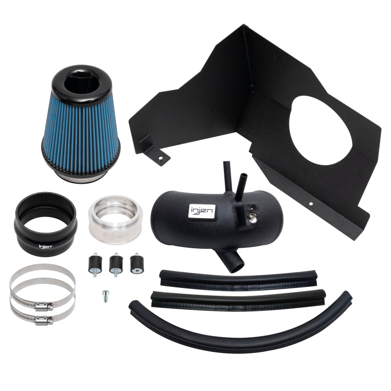Injen 22-23 Kia Stinger 2.5L Turbo L4 Wrinkle Black Short Ram Tuned Intake System 1