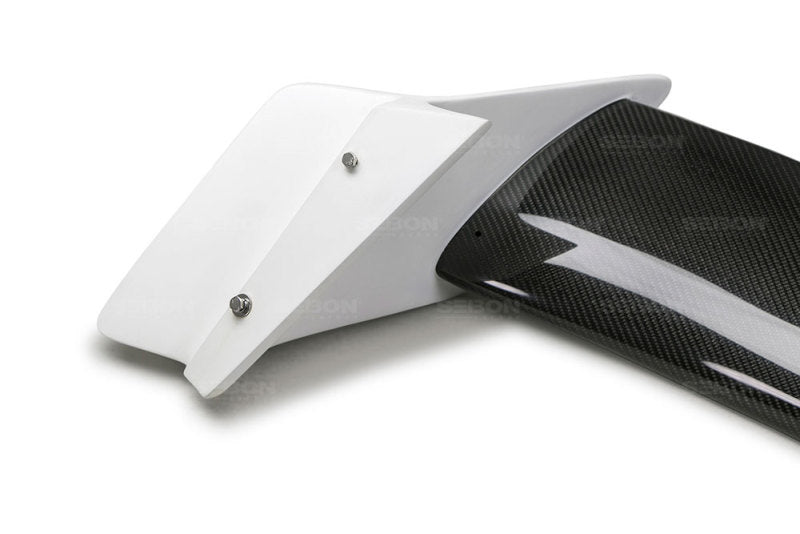 Seibon 2016-2017 Honda Civic Sedan TT Rear Spoiler w/ Carbon Fiber Center 4