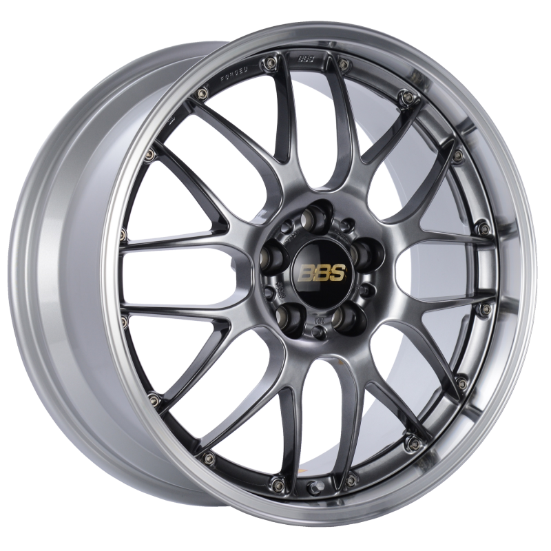 BBS RS-GT 19x8.5 5x130 ET53 CB71.6 Diamond Black Center Diamond Cut Lip Wheel 0