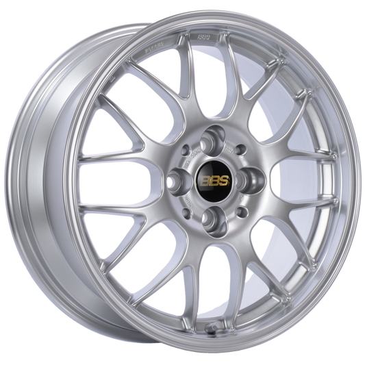 BBS RG-R 17x9 5x120 ET42 Diamond Silver Wheel -82mm PFS/Clip Required 0