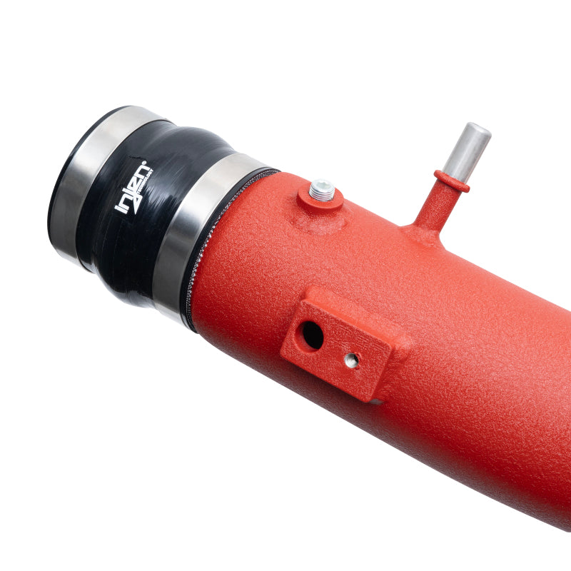 Injen 15-20 Ford F150 2.7L V6 (tt) Aluminum Intercooler Piping Kit - Wrinkle Red 2