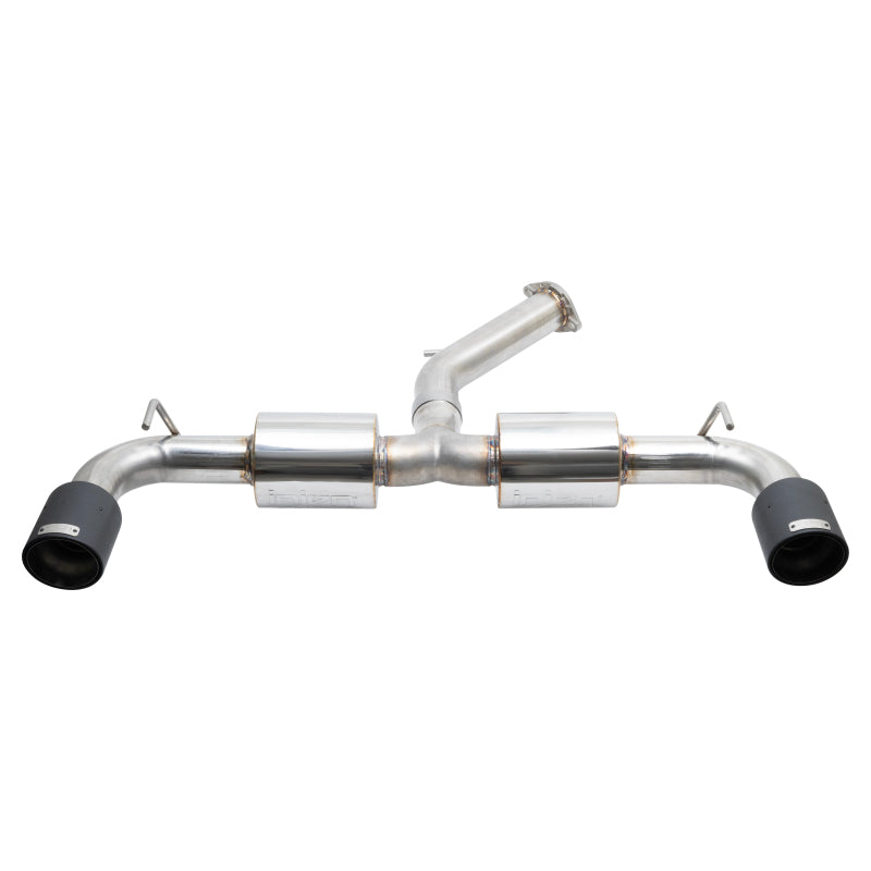Injen 19-22 Hyundai Veloster N L4 2.0L Turbo Performance SS Axle Back Exhaust System - Carbon Tips 4