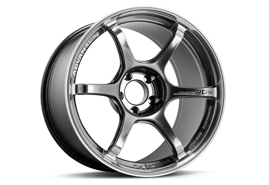 Advan RG-4 18x10.5 +32 5-112 Racing Hyper Black & Ring Wheel 0