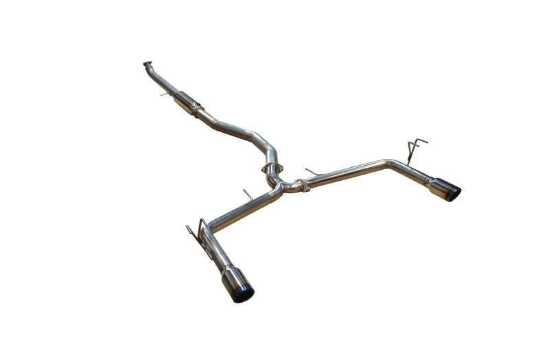 Injen 16-20 Honda Civic 1.5L Turbo 4Cyl (Sedan) 63mm SS Cat-Back Exhaust w/ Dual Burnt Titanium Tips 1