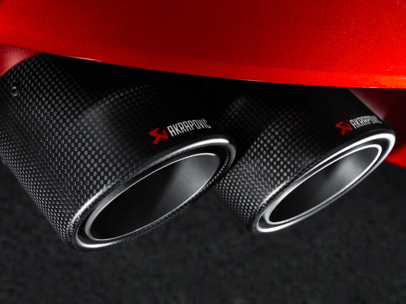 Akrapovic 11-17 BMW M5 (F10) Tail Pipe Set (Carbon) 2