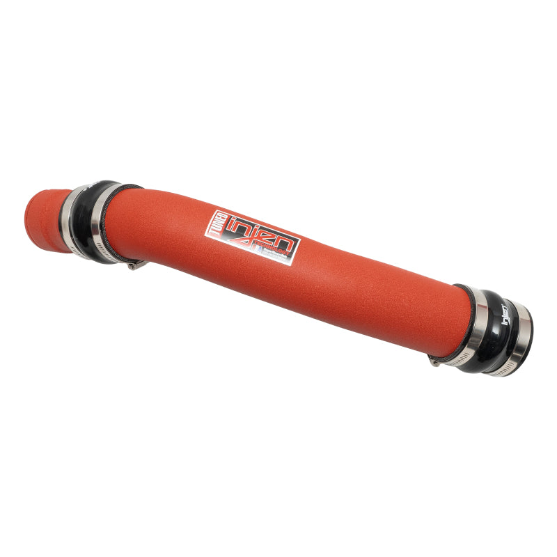 Injen 17-22 Ford F250/F/350/F-450/F-550 V8-6.7L Turbo Diesel Wrnkl Red Intercooler Hot Side Piping 0