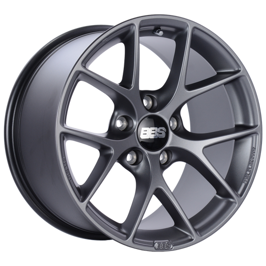 BBS SR 18x10 5x130 ET41 CB71.6 Satin Grey Wheel 0