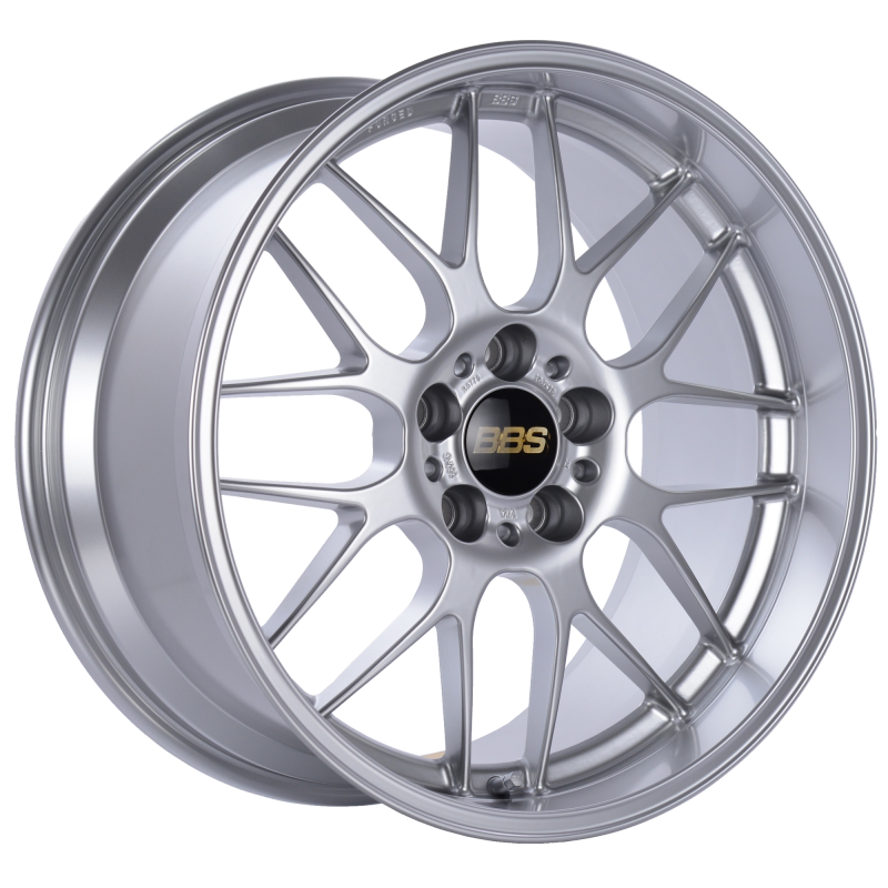 BBS RG-R 19x8.5 5x120 ET30 Diamond Silver Wheel -82mm PFS/Clip Required 0