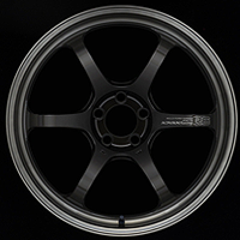 Advan R6 20x10 +35mm 5-114.3 Machining & Black Coating Graphite Wheel 0
