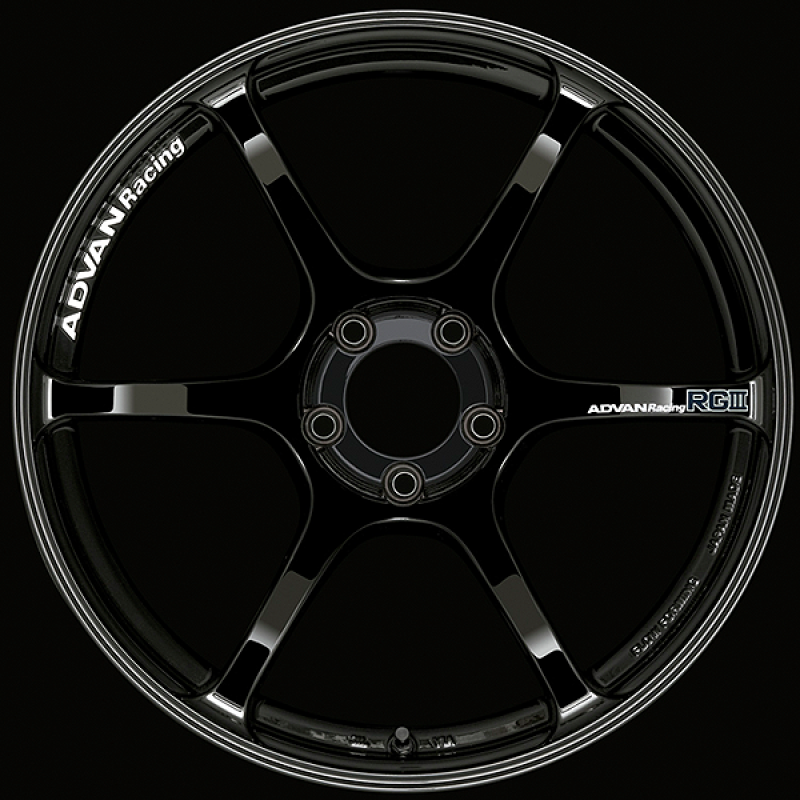 Advan RGIII 19x8.5 +45 5-114.3 Racing Gloss Black Wheel 0