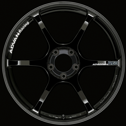 Advan RGIII 18x9.0 +45 5-114.3 Racing Gloss Black Wheel 0
