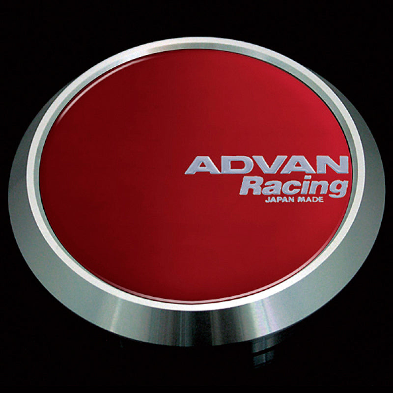 Advan 63mm Flat Centercap - Candy Red 0