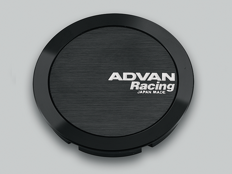 Advan Full Flat 63mm Centercap - Black 0