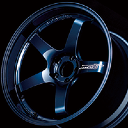 Advan GT Premium Version 20x9.5 +28 5-114.3 Racing Titanium Blue Wheel 0