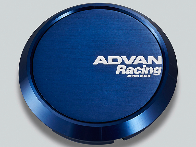 Advan 63mm Flat Centercap - Blue Anodized 0
