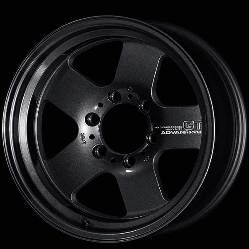 Advan GT Heavy 17X8.0 +20 6x139.7 Racing Titanium Black Wheel 0