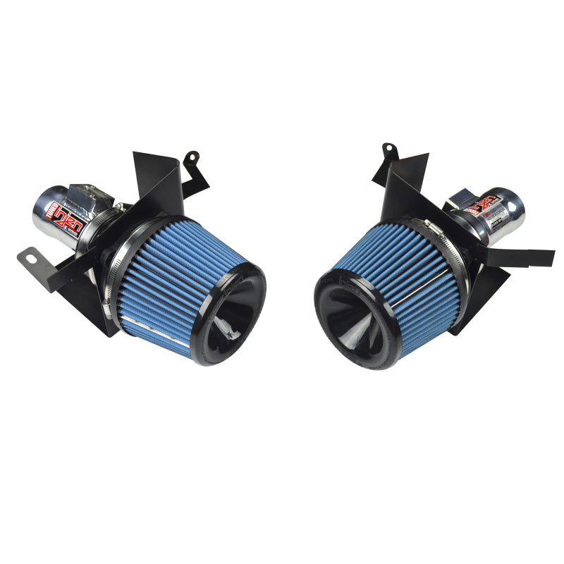 Injen 07-08 350Z 3.5L V6 Air Fusion and Air Horns Polished Short Ram Intake 1