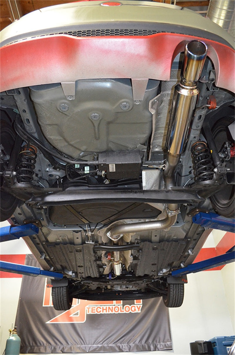 Injen 14-19 Ford Fiesta ST 1.6L Turbo 4Cyl 3in Cat-Back Stainless Steel Exhaust w/ Burnt SS Tip 2