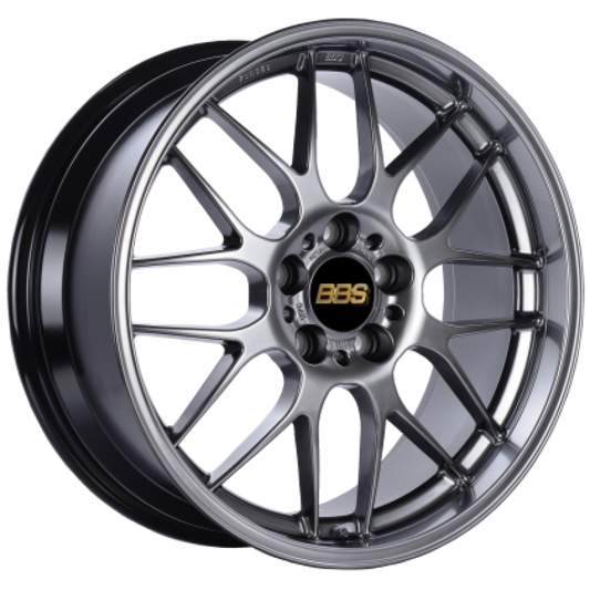 BBS RG-R 19x10 5x114.3 ET38 Diamond Black Wheel - 82mm PFS Required 0