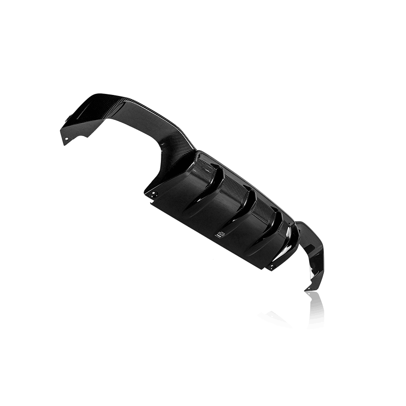 Akrapovic 2019+ BMW X4M Rear Carbon Fiber Diffuser - High Gloss 1