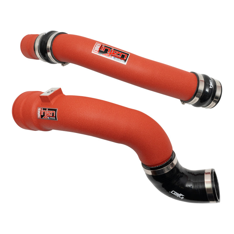 Injen 17-22 Ford F250/F/350/F-450/F-550 V8-6.7L Turbo Diesel Wrinkle Red Intercooler Piping Kit 0