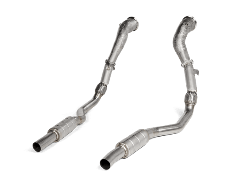 Akrapovic 2020 Audi RS6 Avant (C8) DownPipe (SS) w/Link Pipe Set (Does Not Fit w/L-AU/SS/6) 0