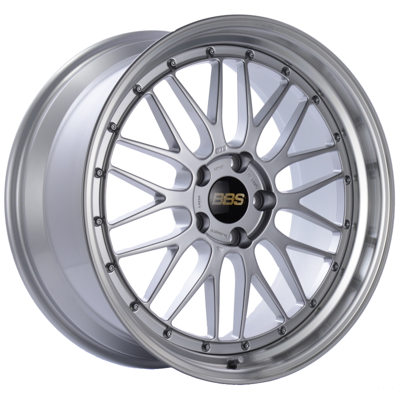 BBS LM 20x9.5 5x120 ET37 Diamond Silver Center Diamond Cut Lip Wheel -82mm PFS/Clip Required 0