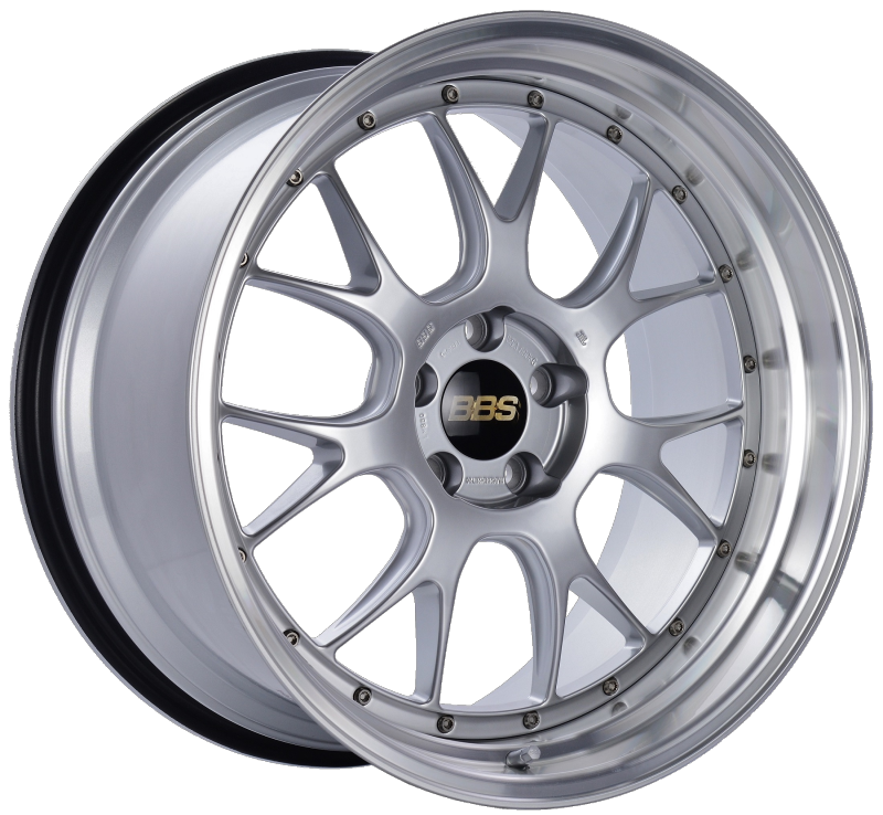 BBS LM-R 20x11 5x114.3 ET20 CB66 Diamond Silver Center Diamond Cut Lip Wheel 0
