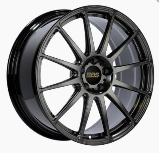 BBS FS 19x9.5 5x112 ET45 Diamond Black Wheel -82mm PFS/Clip Required 0