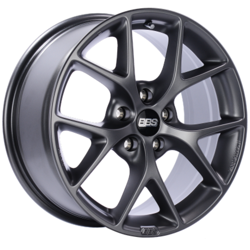 BBS SR 19x8.5 5x114.3 ET35 Satin Grey Wheel -82mm PFS/Clip Required 0