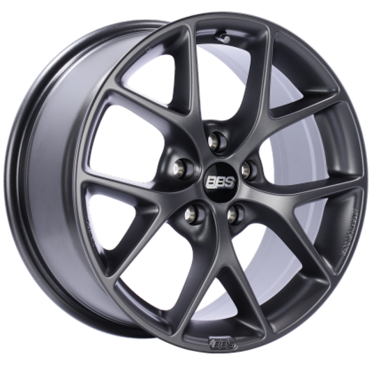 BBS SR 18x8 5x120 ET44 Satin Grey Wheel -82mm PFS/Clip Required 0
