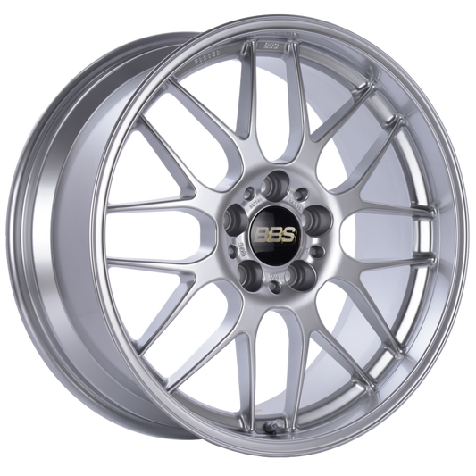 BBS RG-R 18x8.5 5x120 ET38 CB72.5 Diamond Silver Wheel 0