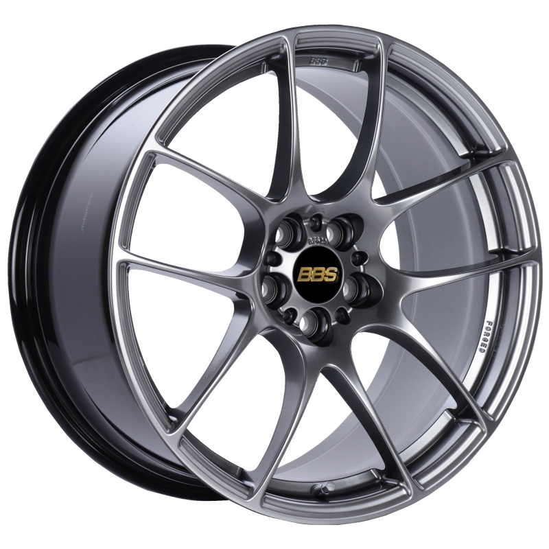 BBS RF 18x9 5x114.3 ET48 Diamond Black Wheel -82mm PFS/Clip Required 0