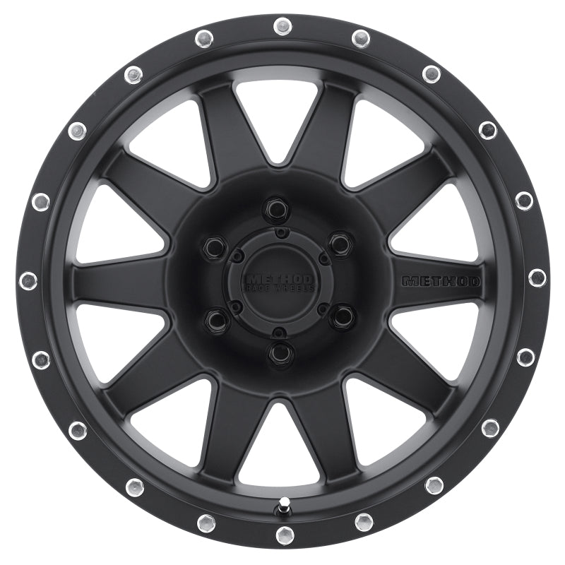Method Wheels Method MR301 The Standard 17x8.5 0mm Offset 6x5.5 108mm CB Matte Black Wheel