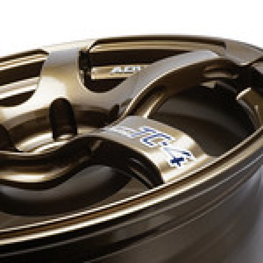 Advan TC4 17x7.5 +48 5x114.3 Racing Umber Bronze and Ring Wheel 0