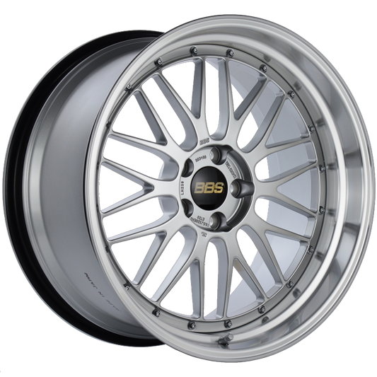 BBS LM 20x10.5 5x114.3 ET20 CB66 Diamond Silver Center Diamond Cut Lip Wheel 0