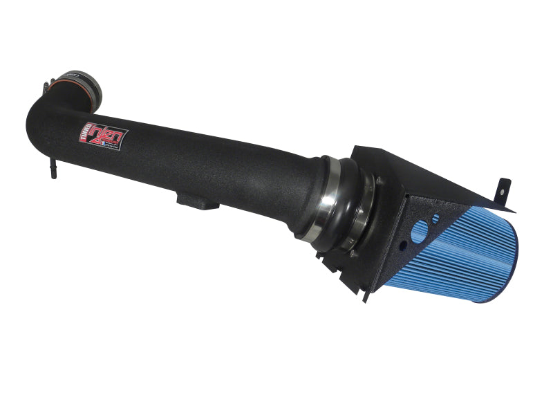 Injen 09-10 Ford F-150 V8 5.4L Wrinkle Black Power-Flow Air Intake System 1