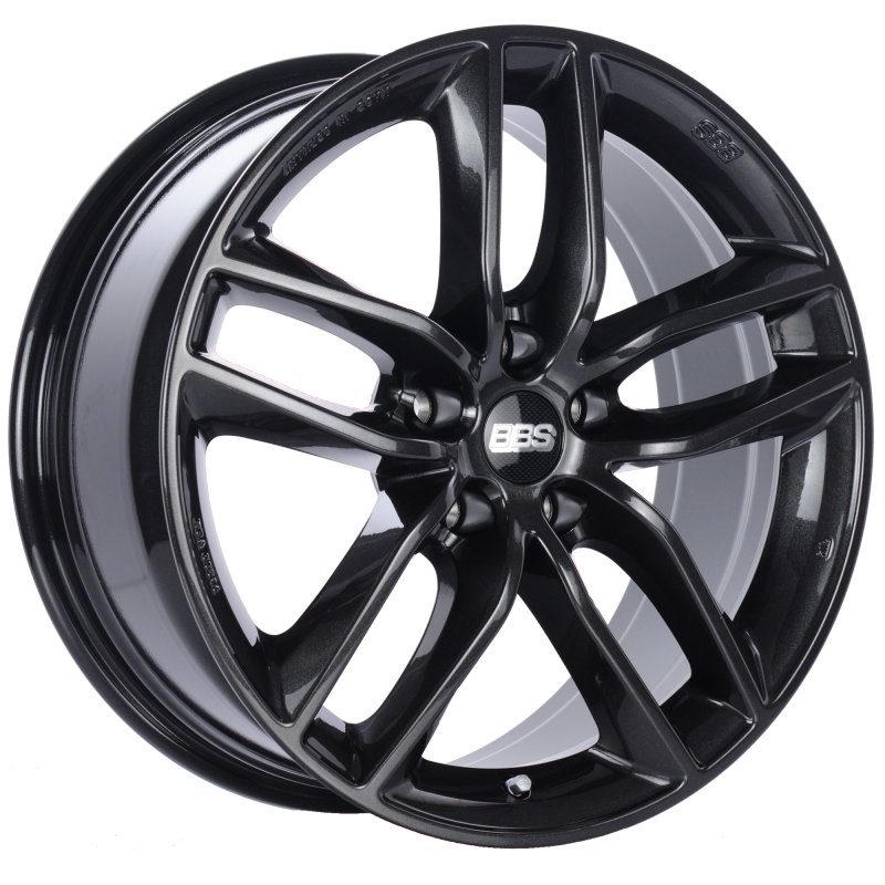 BBS SX 18x8 5x112 ET44 Crystal Black Wheel -82mm PFS/Clip Required 0