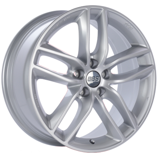 BBS SX 19x8.5 5x114.3 ET45 Sport Silver Wheel -82mm PFS/Clip Required 0