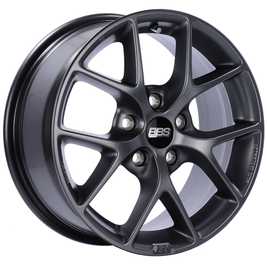 BBS SR 16x7 5x120 ET36 Satin Grey Wheel -82mm PFS/Clip Required 0