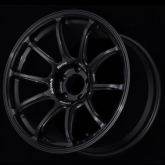 Advan RZ-F2 18x10.0 +35 5-114.3 Racing Titanium Black Wheel 0