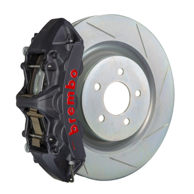 Brembo 16+ Camaro LS/LT/SS Front GTS BBK 6 Piston Cast 355x32 1pc Rotor Slotted Type1-Black HA 0