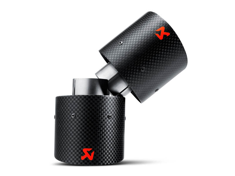 Akrapovic 07-14 MINI Cooper S (R56) / Cooper S Cabrio (R57) Tail Pipe Set (Carbon) 2