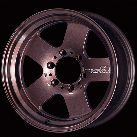 Advan GT Heavy 17X8.5 -10 6x139.7 Racing Copper Bronze Wheel 0