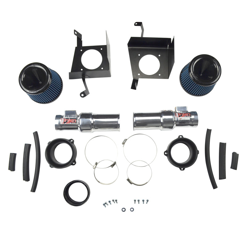 Injen 07-08 350Z 3.5L V6 Air Fusion and Air Horns Polished Short Ram Intake 2