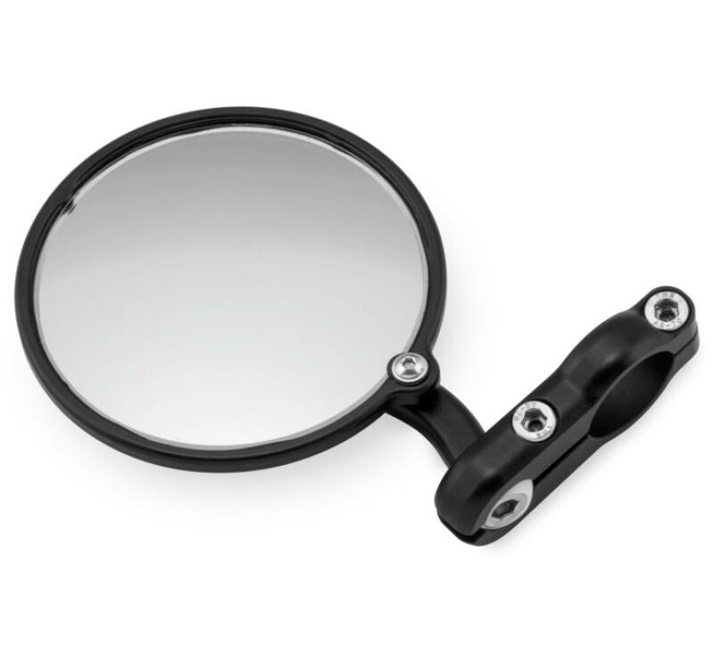 CRG Constructors CRG Hindsight Folding 3 in. Round Bar-End Mirror Left - Black