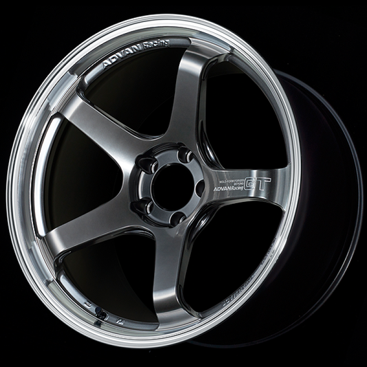 Advan GT Beyond 19x10.5 +34 5-120 Machining & Racing Hyper Black Wheel 0