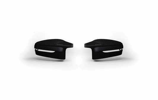 Akrapovic 2021+ BMW (G87) M2, (G80) M3 & (G82) M4 Mirror Cap Set- Matte Carbon 0