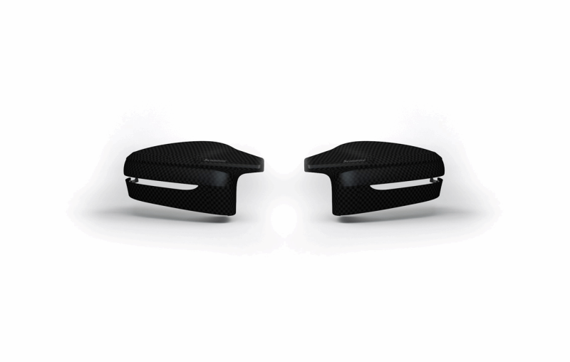 Akrapovic 2021+ BMW (G87) M2, (G80) M3 & (G82) M4 Mirror Cap Set- Matte Carbon 0
